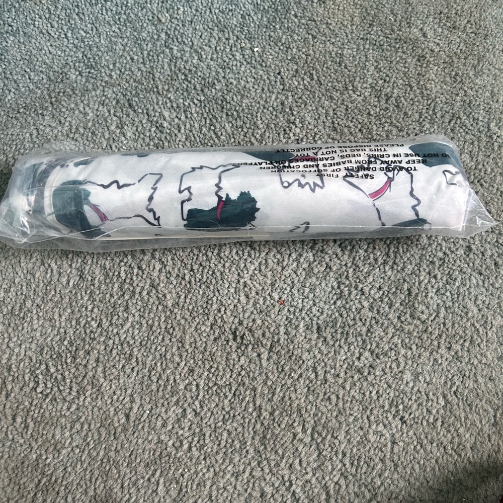 RADLEY LONDON White and Green Umbrella - Picture 3 of 3